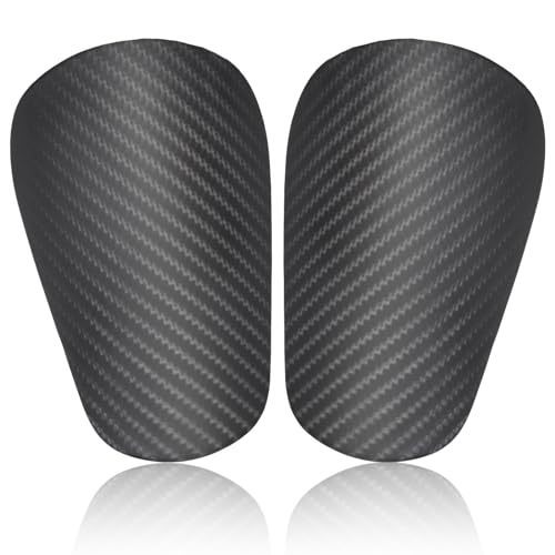 lot 67747 image: NQEUEPN Extra Mini Soccer Shin Guards  Comfortable Black Small Tiny Football Shin Pad for Youth & Adult Protective Equipment Gear Accessories for Boys Kids Men