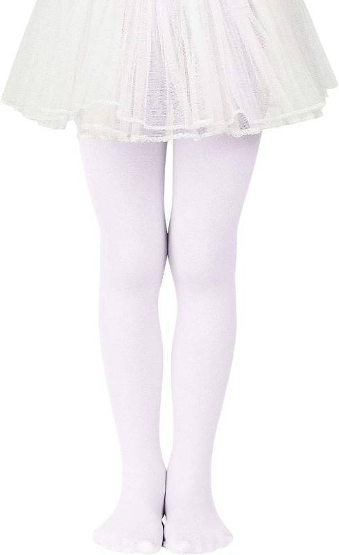 lot 67826 image: Zando Dance Tights for Girls - Pantyhose Girls White Tights Leggings Stockings for Little Girls Toddlers Kids for 3-6 Years White, 01 pack white, 3-6 Jahre
