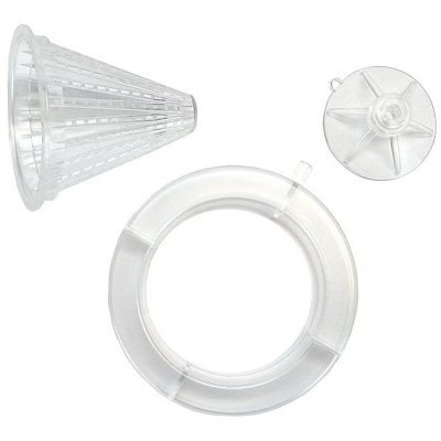 lot 67524 image: Lees 4-way Cone Worm or Brine Shrimp Feeder for Aquariums
