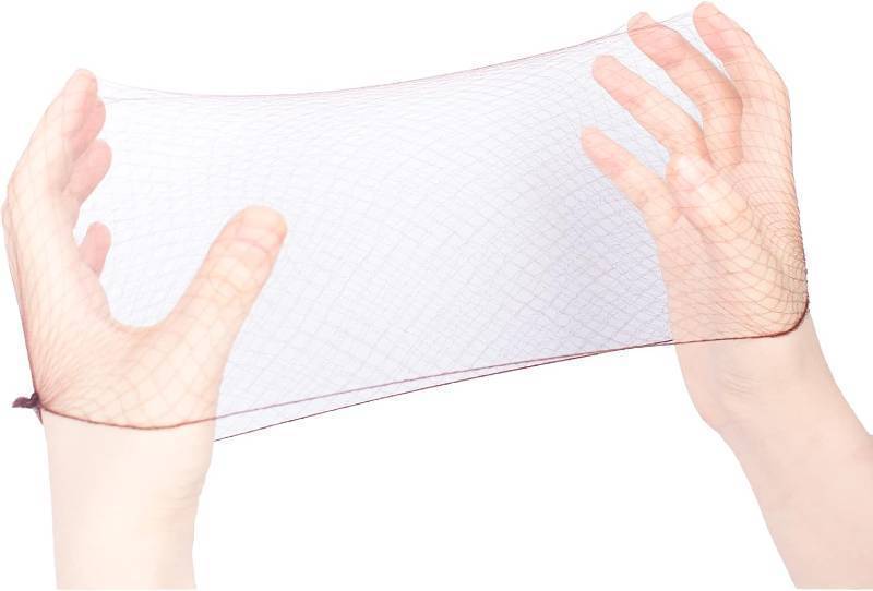 lot 67589 image: WeKen Hair Net Invisible Elastic Edge Mesh Hair Nets for Women Food Service Ballet Bun Sleeping Individual Packing 20