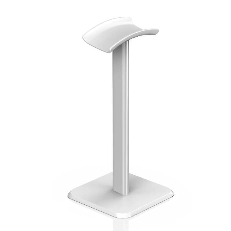 lot 66712 image: NEW Universal Headset Stand Detachable Headphone Holder Gaming Headset Aluminum WHITE