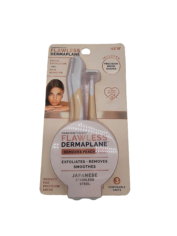 lot 85600 image: NEW DermaPlane Travel Pack Facial Exfoliator & Hair Remover