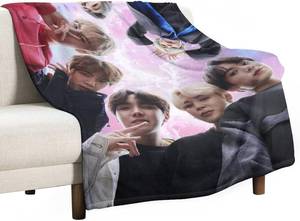 lot 67895 image: Korean Wave Blanket Super Soft Blanket Bed Blanket, Suitable Gifts for Suitable for Adults and Children to Use 40x50 inch Gifts for Fans