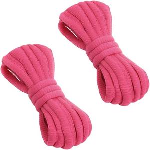 lot 67955 image: VSUDO 2 Pairs Oval Shoe Laces for Sneakers, Basketball Baseball Shoelace, Athletic Sport Trainers Shoestrings