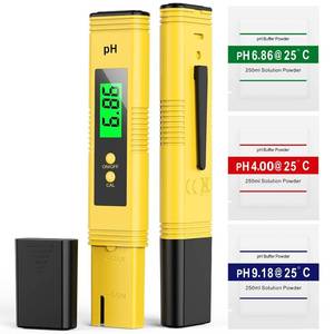 lot 69009 image: 2025 All-New pH Meter for Water - High Accuracy Digital pH Tester (0.01 Precision) with UL Certification and 3 pH Calibration Powders - Ideal for Home Water, Hydroponics, Aquariums, Pools, and More