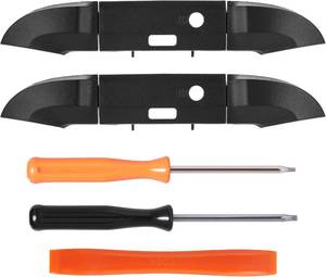 lot 69048 image: Benseager Replacement Bumper for Xbox Series X Controller, LB RB Bumper Button Replacement Parts for Xbox Series XS Controller (Black)