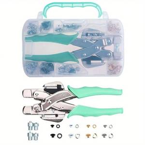 lot 69070 image: LZBRDY Professional Eyelet Punch Pliers Kit (3mm & 5mm)