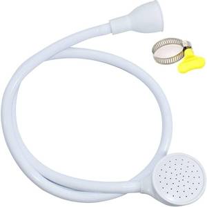 lot 69543 image: Sink Spray Hose,Portable Sink Hose Faucet Sprayer, Shampoo Sprayer Handheld Faucet Shower Head Spray for Bathing Baby,Pets,Washing Hair,Rinsing Vegetables
