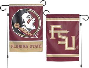 lot 69584 image: NCAA Florida State University 12x18 Inch 2-Sided Outdoor Garden Flag Banner
