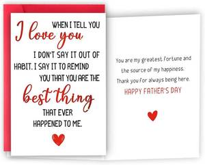 lot 69592 image: Fathers Day Card Gifts from Wife