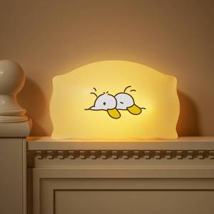 lot 69661 image: Dealswin Christmas Stocking Stuffers Girls Gifts Squishy Duck Night Light for Kids, Ultra-Soft LED Nursery Nightlight with Magnetic Base, Rechargeable Touch Lamp for Baby Room Decor & Breastfeeding