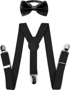lot 69675 image: Boys Bow Ties & Suspenders - Toddler & Kids Bow Ties & Suspenders