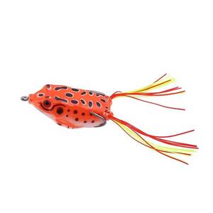 lot 86637 image: NEW Topwater Frog Lures Weedless Hollow Body Bass Fishing Baits 12.5 grm  (COLOR 5  BURNT ORANGE)