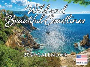 lot 69019 image: Wild Beautiful Coastline Calendar 2027 Monthly Wall Calender 12 Month