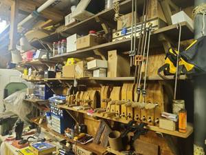 lot 6563 image: Woodworking Clamps and Bench Vises (Lot)