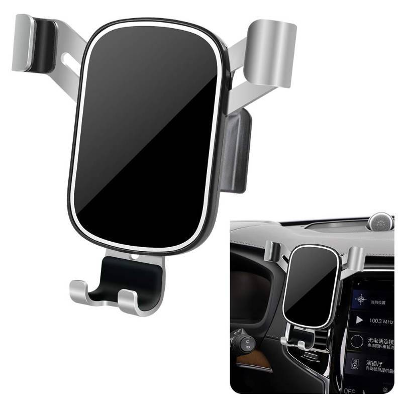 lot 1033 image: LUNQIN Car Phone Holder for Volvo XC90 2016 2017 2018 2019 2020 2021 2022 2023 2024 2025 and XC-90 Hybrid 2016-2025 Auto Interior Accessories Best Cell Phones Mount Cellphone Mobile Charging Cradle Retail $34.20