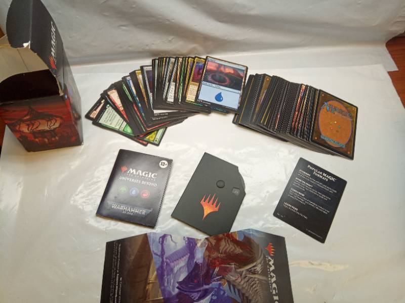 lot 1110 image: Magic The Gathering Universes Beyond Warhammer 40,000 Collection Lot - Retail $0
