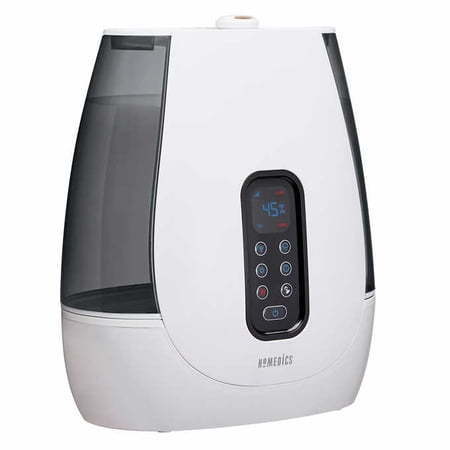 lot 1124 image: HoMedics Total Comfort Ultrasonic Humidifier Warm & Cool Mist 2 Gallon Tank Up To 12 Hours - Retail $139