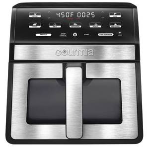Gourmia 8-Quart Digital Air Fryer with Window & Light - Retail: $85