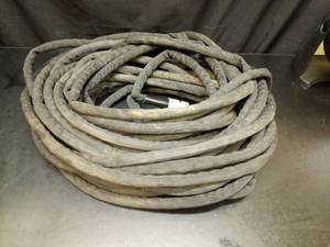 lot 1058 image: Taisia 12 Soaker Hose 100 ft Round Rubber Garden Soaker Hoses, Heavy Duty Drip Hose for Watering Irrigation, Water Seeper Soaker Hoses for Garden, Lawn and Plants - Retail $33