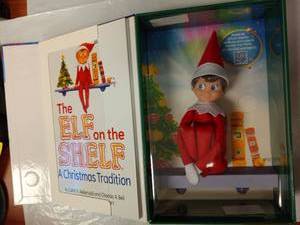 lot 1095 image: The Elf on the Shelf Acrobatics Trampoline - Retail $20