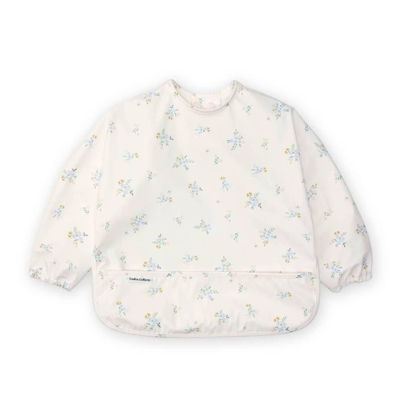 lot 4438 image: Loulou Lollipop Long Sleeve Bib for Babies &amp Toddlers Waterproof, Wipeable, Easy to Clean, Spill Proof Full Sleeve Feeding Bib with Adjustable Fit, 6-36 Months Old - Ditsy Floral