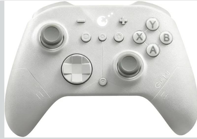 lot 4976 image: GuliKit ES Wireless PC Controller Hall Anti-Drift&ampAnti-Snapback Joysticks, Lower Wireless Latency 3.25ms, Compatible with PCSwitchAndroidSwitch 2 Wake-up,30h Battery, Gyro&ampTurbo for FPS