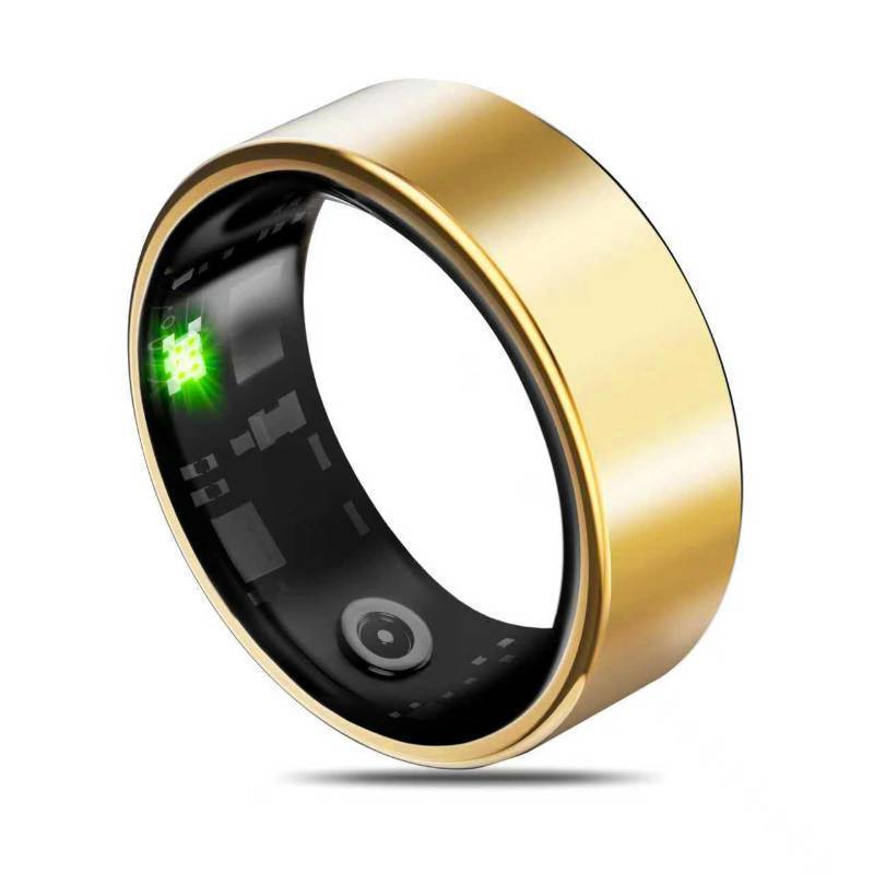 lot 5974 image: Milavan Smart Health Ring for Women Men Fitness Tracker with Heart Rate, Blood Oxygen, Blood Pressure, Sleep Monitoring, Step Counting, Pale Gold #10