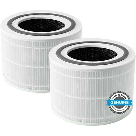 lot 7142 image: Levoit Air Purifier Original Replacement Filter Core 300-RF  Genuine  for Core 300 Series  2 Pack