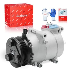 lot 3128 image: PHOBOOS AC Compressor with Clutch for Focus 2.0, Escape 2.5, VS16N 98323