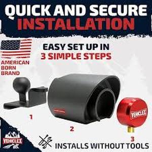 New Vehiclex 2-5/16-Inch Trailer Coupler Lock   Smart ...