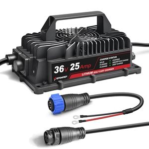 lot 3258 image: EPOWREY 25AMP Lithium Battery Charger for 36 Volt43.8V(38.4V) LiFePO4