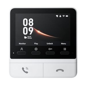 lot 3263 image: SwitchBot 4.3-Inch Monitor for Intercom Installation, Smart Video Doorbell