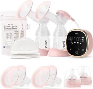 lot 3298 image: NCVI Electric Breast Pump 8782, Portable Hospital-Grade Double Pump