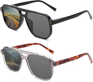 lot 3305 image: JO Progressive Multifocus Reading Glasses - No-Line Half-Rim for Mid-Near