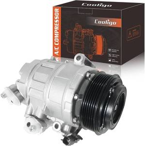 lot 3308 image: AC Compressor with Clutch Fit for Ford Police Interceptor Utility 2013-201