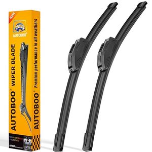lot 3320 image: AUTOBOO 26 and 20 Windshield Wipers Blades (Pack Of 2)