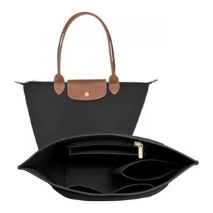 lot 3329 image: LOUKAYCCI Felt Purse Organizer Insert for Longchamp Le Pliage L Handbag