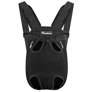 lot 3342 image: Pawaboo Pet Front Carrier Backpack for Small Medium Dogs