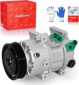 lot 3389 image: PHOBOOS AC Compressor with Clutch Compatible with Hyundai Sonata