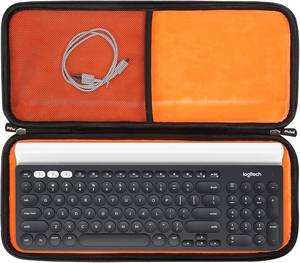 lot 3399 image: Mchoi Hard Shell Case for Logitech K780 Keyboard, EVA, Shockproof