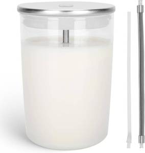 lot 3402 image: Glass Milk Container for Jura with HP3 Adapter