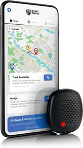 lot 3404 image: Panic Button for Safety Silent Beacon Bluetooth Alert with 2-Way Calls
