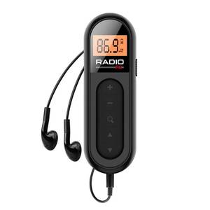 lot 3408 image: MI03 FM Pocket Radio, Rechargeable Mini Portable Radio with Clip