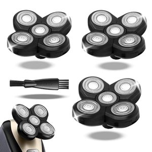 lot 3423 image: Replacement Heads for Freebirds Flexing Series Bald Shavers, Pack of 3