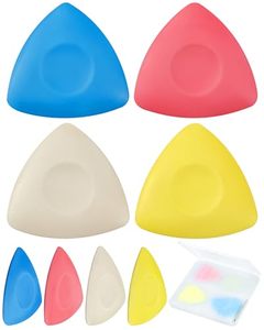 lot 3437 image: FIVEIZERO 4Pcs Tailors Chalk Triangle Sewing Chalk for Fabric, Washable Marks