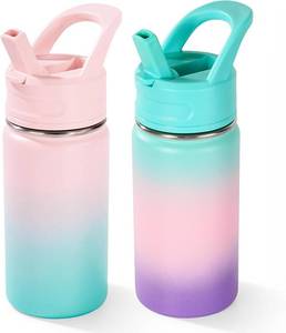 lot 3452 image: Fijinhom 12oz Water Bottle, Insulated Stainless Steel, BPA-Free