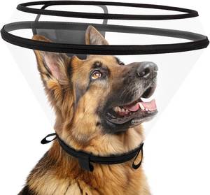 lot 3459 image: Dog Cone Collar, Extended Dog Recovery Cone to Stop Licking