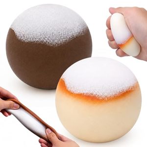 lot 3495 image: Vodolo Taba Squishy Coconut, 2PCS Ultra-Soft Stress Relief Toys