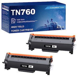 lot 3534 image: Ankink TN760 730 Compatible Toner Cartridge Replacement for Brother TN-760
